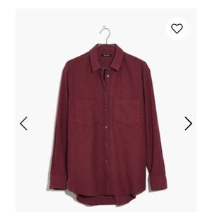 Madewell flannel Sunday Shirt